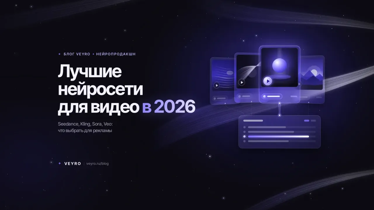 Лучшие нейросети для видео в 2026: Seedance, Kling, Veo и что стало с Sora